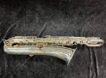 Vintage Selmer New York Made by Buescher – Silver Plate Baritone, Serial #56808